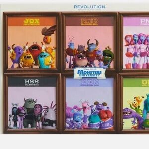 Revolution Makeup Disney Pixar Monsters University Palette 54 Shades
